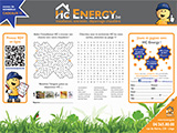 vignette graphisme set de table Hc Energy